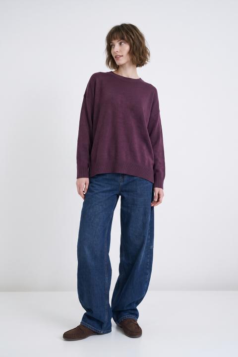 Maglia scollo barca asimmetrica chianti - Autunno - Inverno 2027 | Brend