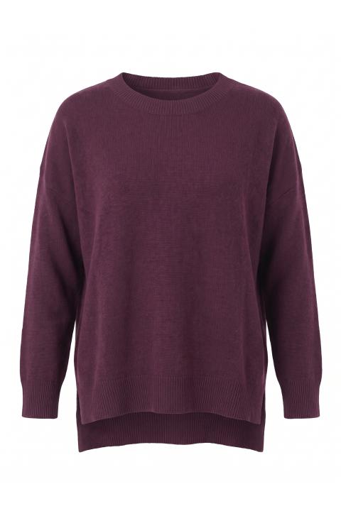 Maglia scollo barca asimmetrica chianti - Autunno - Inverno 2027 | Brend
