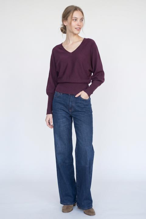 Maglia pipistrello scollo V chianti - Autunno - Inverno 2027 | Brend