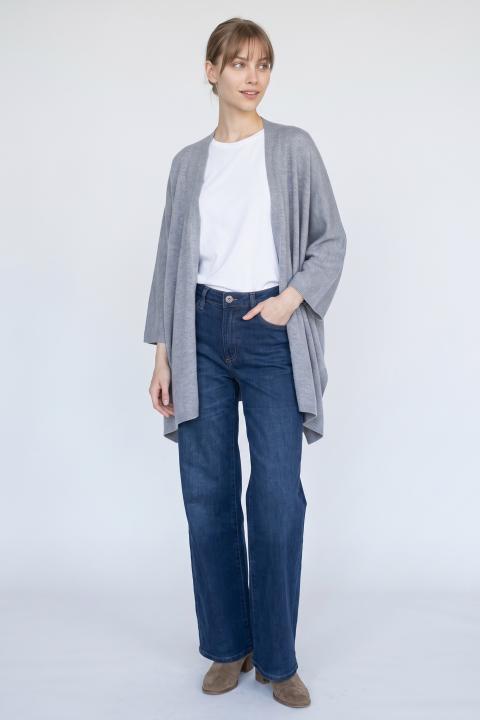Mantella punte grigio chiaro - Autunno - Inverno 2027 | Brend
