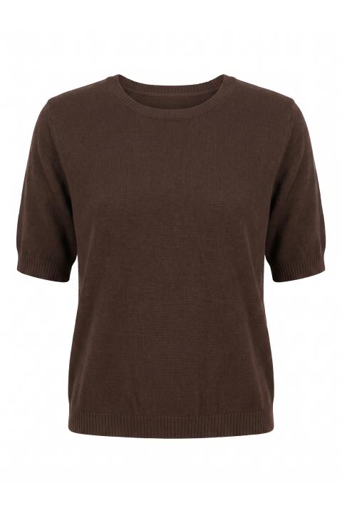 Maglia girocollo mezza manica moro - Autunno - Inverno 2027 | Brend