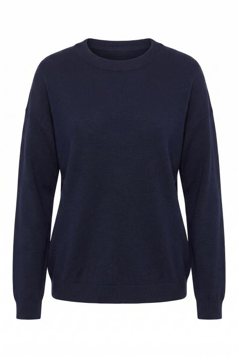 Maglia girocollo manica lunga blu - Autunno - Inverno 2027 | Brend