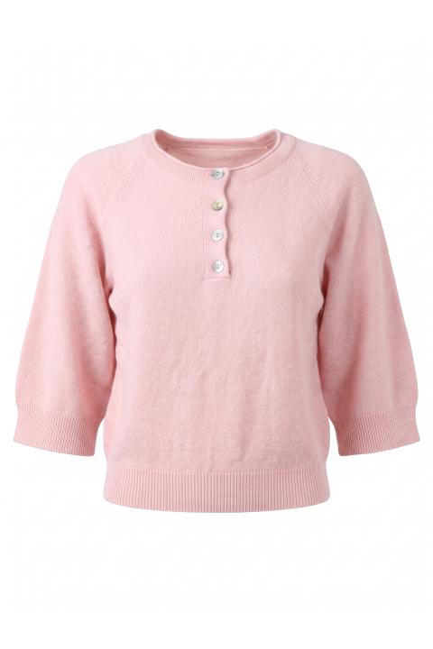 Maglia polo bottoni cipria - Autunno - Inverno 2027 | Brend