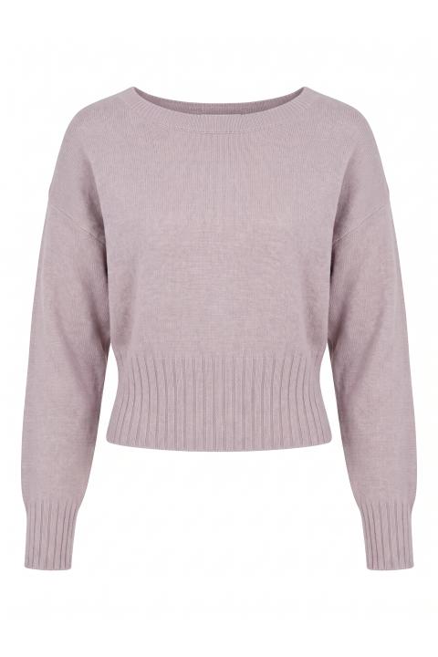 Maglia paricollo malva - Autunno - Inverno 2027 | Brend