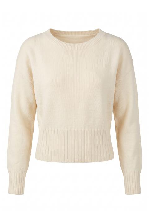 Maglia paricollo panna - Autunno - Inverno 2027 | Brend