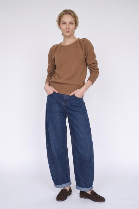 Maglia barca manica arricciata mou - Autunno - Inverno 2027 | Brend