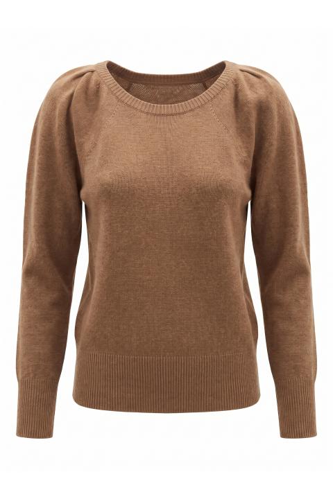 Maglia barca manica arricciata mou - Autunno - Inverno 2027 | Brend