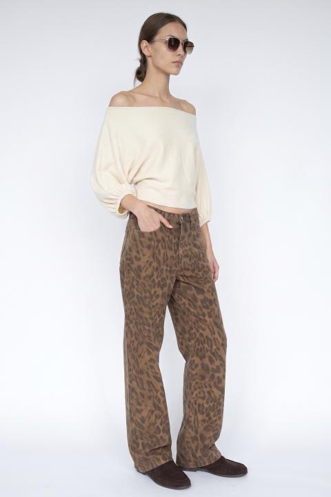 Maglia over kimono panna - Autunno - Inverno 2027 | Brend