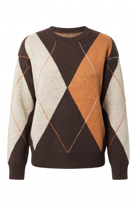 Maglia maxi rombi moro - Autunno - Inverno 2027 | Brend