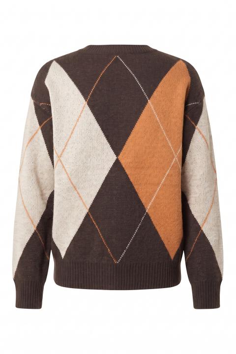 Maglia maxi rombi moro - Autunno - Inverno 2027 | Brend