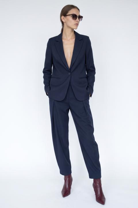 Pantalone piegone blu - Autunno - Inverno 2027 | Brend