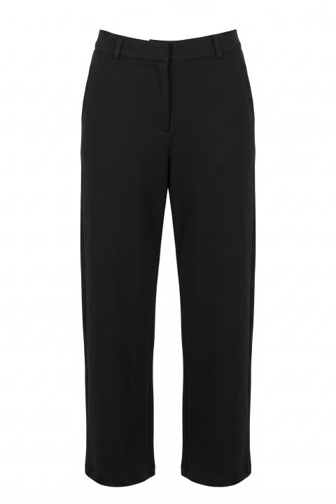 Pantalone gamba dritta punto Milano nero - Autunno - Inverno 2027 | Brend