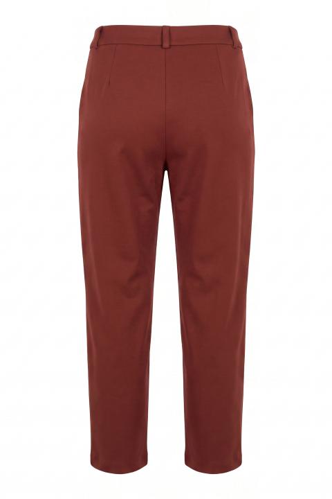 Pantalone baggy punto Milano coccio - Autunno - Inverno 2027 | Brend