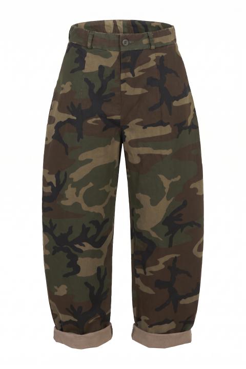 Pantalone baggy elastico camouflage - Autunno - Inverno 2027 | Brend