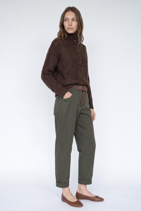 Pantalone Ludo cinta militare - Autunno - Inverno 2027 | Brend