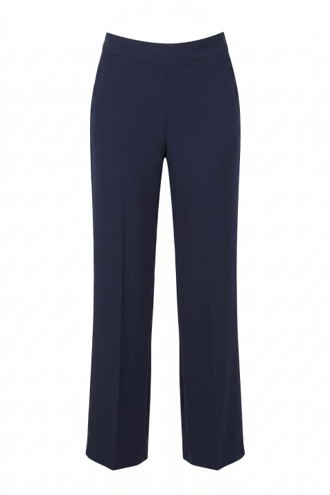 Pantalone palazzo elastico dietro blu - Autunno - Inverno 2027 | Brend