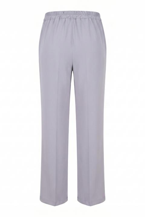 Pantalone palazzo elastico dietro cemento - Autunno - Inverno 2027 | Brend