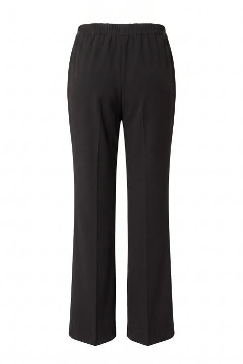 Pantalone palazzo elastico dietro nero - Autunno - Inverno 2027 | Brend