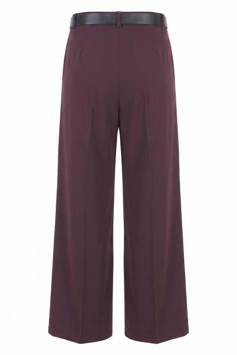 Pantalone elastico cinta melanzana - Autunno - Inverno 2027 | Brend
