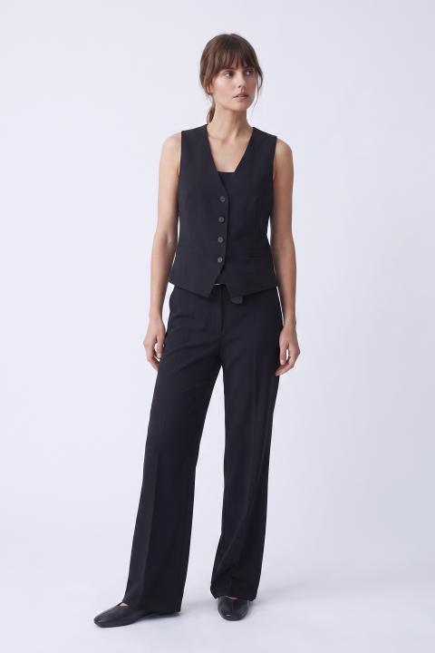 Pantalone elastico cinta nero - Autunno - Inverno 2027 | Brend