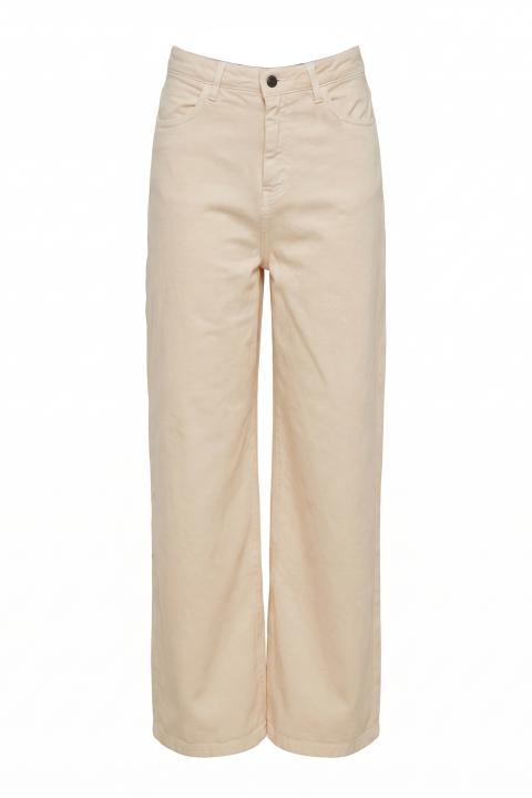 Pantalone palazzo denim burro - Autunno - Inverno 2027 | Brend