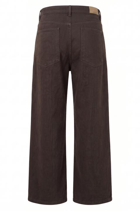 Pantalone palazzo denim cioccolato - Autunno - Inverno 2027 | Brend