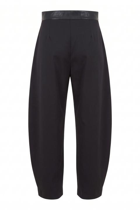 Pantalone balloon baschina nero - Autunno - Inverno 2027 | Brend