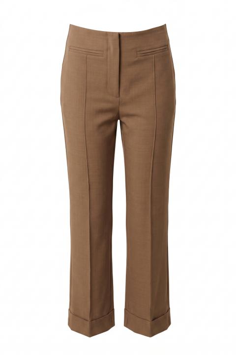 Pantalone cicca impunture camel - Autunno - Inverno 2027 | Brend