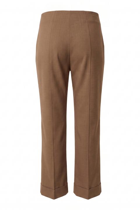 Pantalone cicca impunture camel - Autunno - Inverno 2027 | Brend