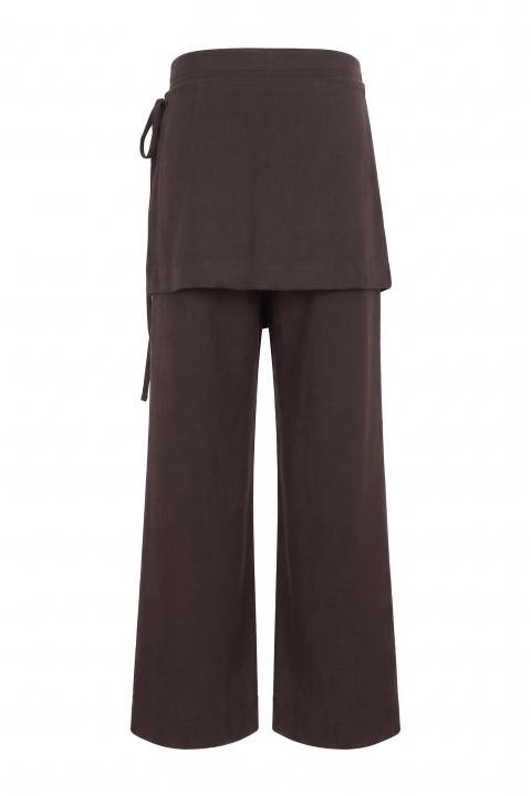 Pantalone con gonnellino moro - Autunno - Inverno 2027 | Brend