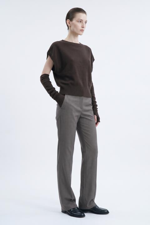 Pantalone gamba dritta fango - Autunno - Inverno 2027 | Brend