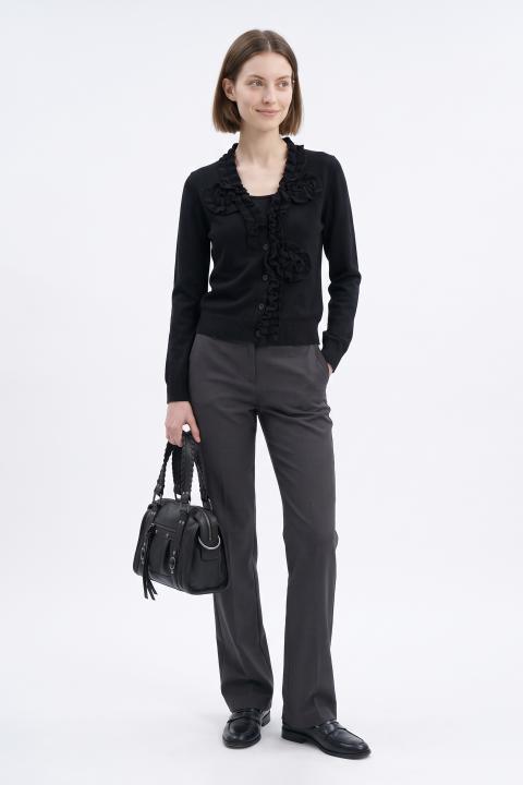 Pantalone gamba dritta grigio - Autunno - Inverno 2027 | Brend