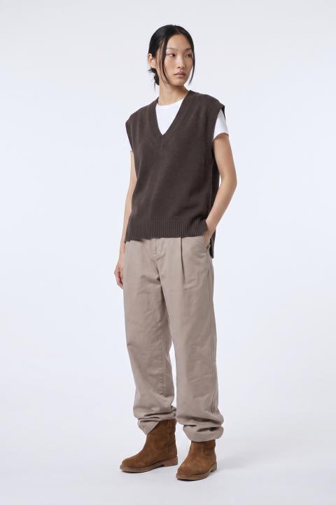 Pantalone gamba dritta cacha - Autunno - Inverno 2027 | Brend