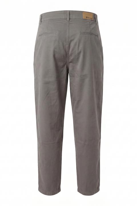 Pantalone baggy pinces grigio - Autunno - Inverno 2027 | Brend