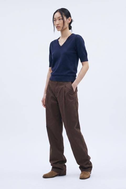 Pantalone baggy pinces moro - Autunno - Inverno 2027 | Brend