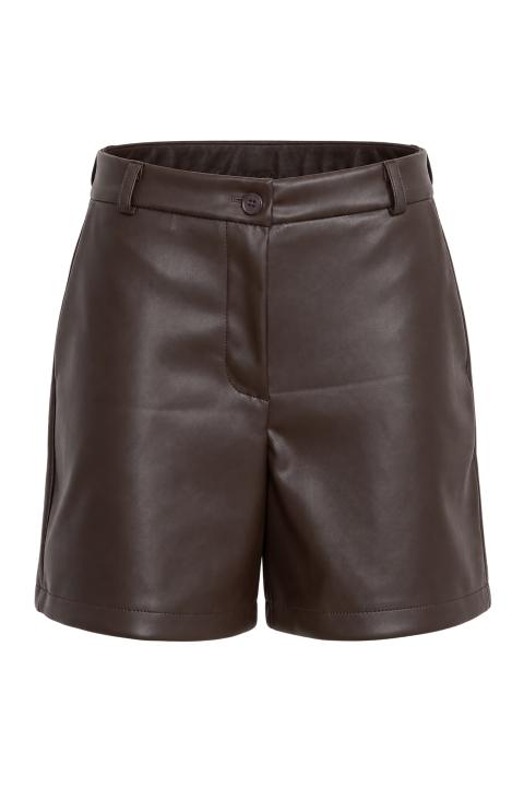 Shorts effetto pelle moro - Autunno - Inverno 2027 | Brend