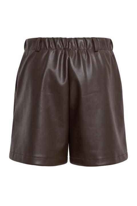 Shorts effetto pelle moro - Autunno - Inverno 2027 | Brend