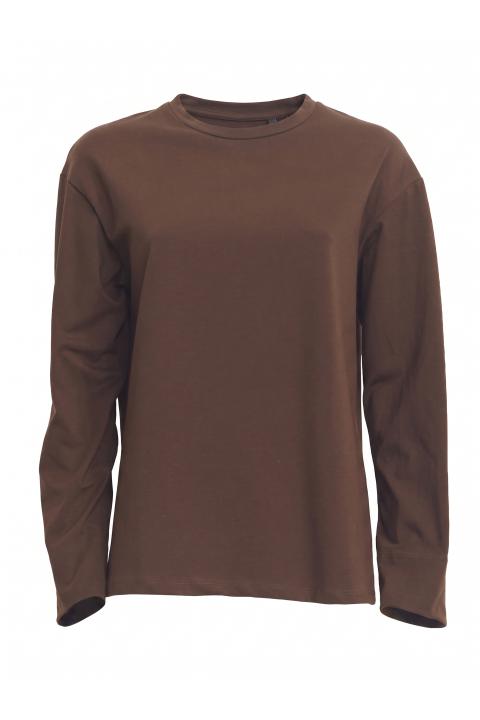 T-shirt manica lunga cioccolato - Autunno - Inverno 2027 | Brend