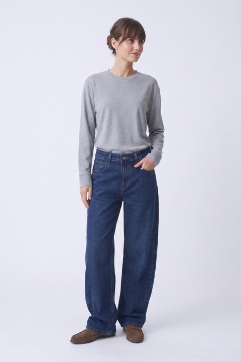 T-shirt manica lunga grigio - Autunno - Inverno 2027 | Brend