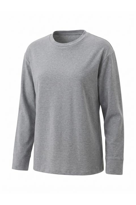 T-shirt manica lunga grigio - Autunno - Inverno 2027 | Brend