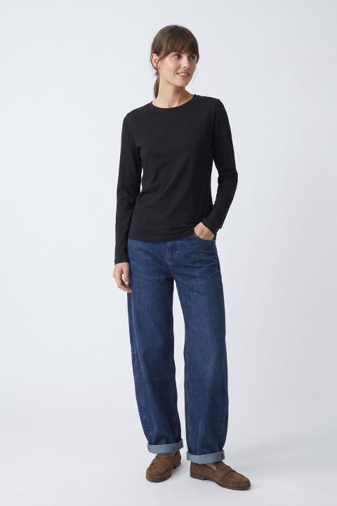 T-shirt manica lunga nero - Autunno - Inverno 2027 | Brend