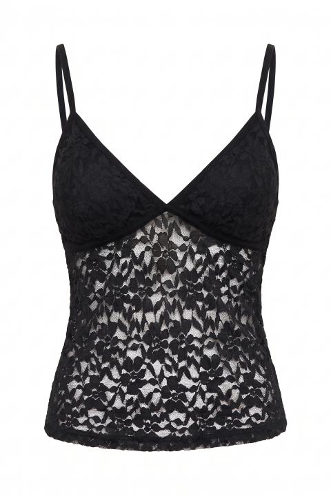 Top coppe pizzo nero - Autunno - Inverno 2027 | Brend