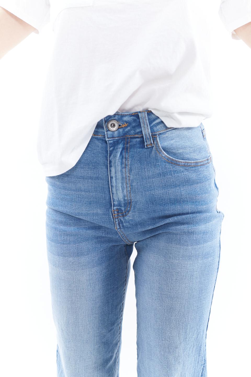 Jeans wide leg denim slavato - Primavera Estate 2023 | Brend