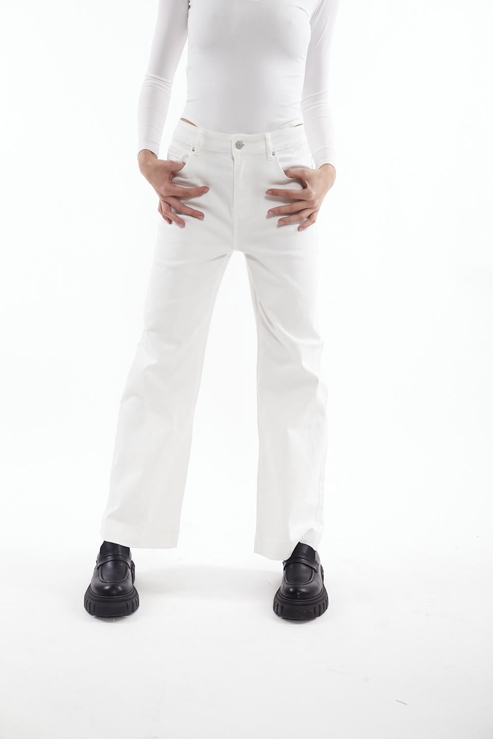 Jeans wide leg bianco - Primavera Estate 2023 | Brend