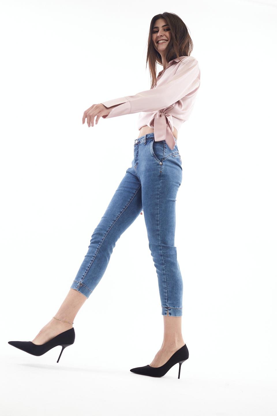 Jeans skinny denim delavé denim delavato - Primavera Estate 2023 | Brend
