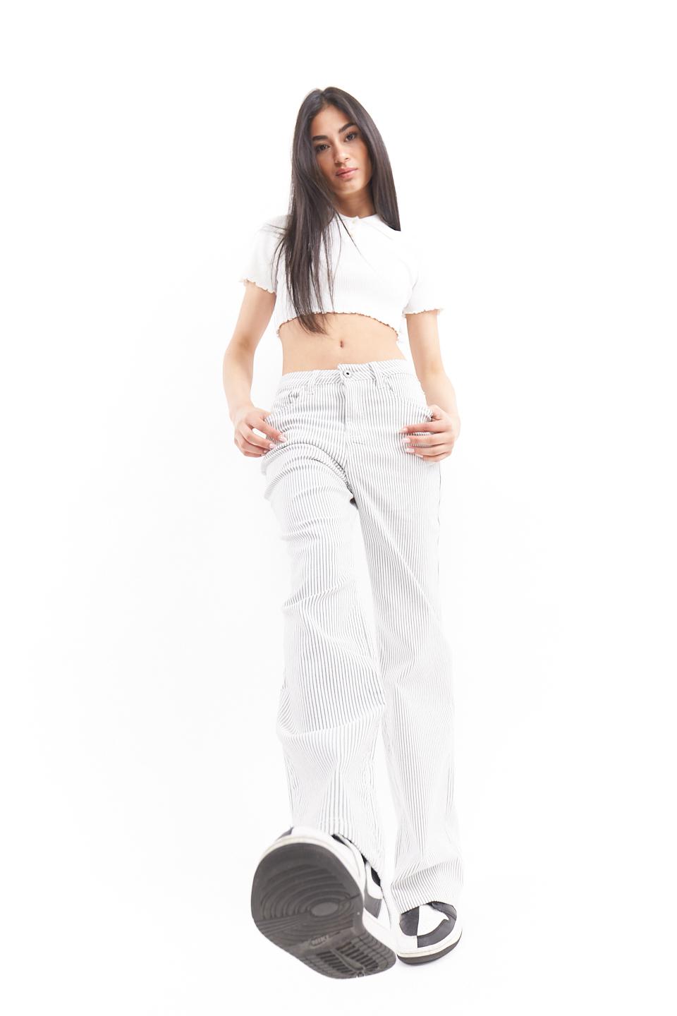 Jeans wide-leg rigo nero - Primavera Estate 2023 | Brend