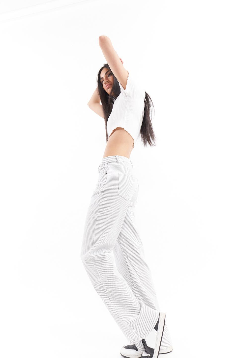 Jeans wide-leg rigo nero - Primavera Estate 2023 | Brend