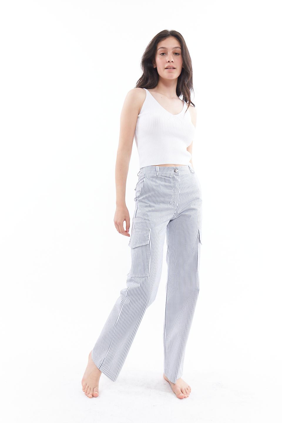 Pantalone cargo wide-leg rigo blu - Primavera Estate 2023 | Brend
