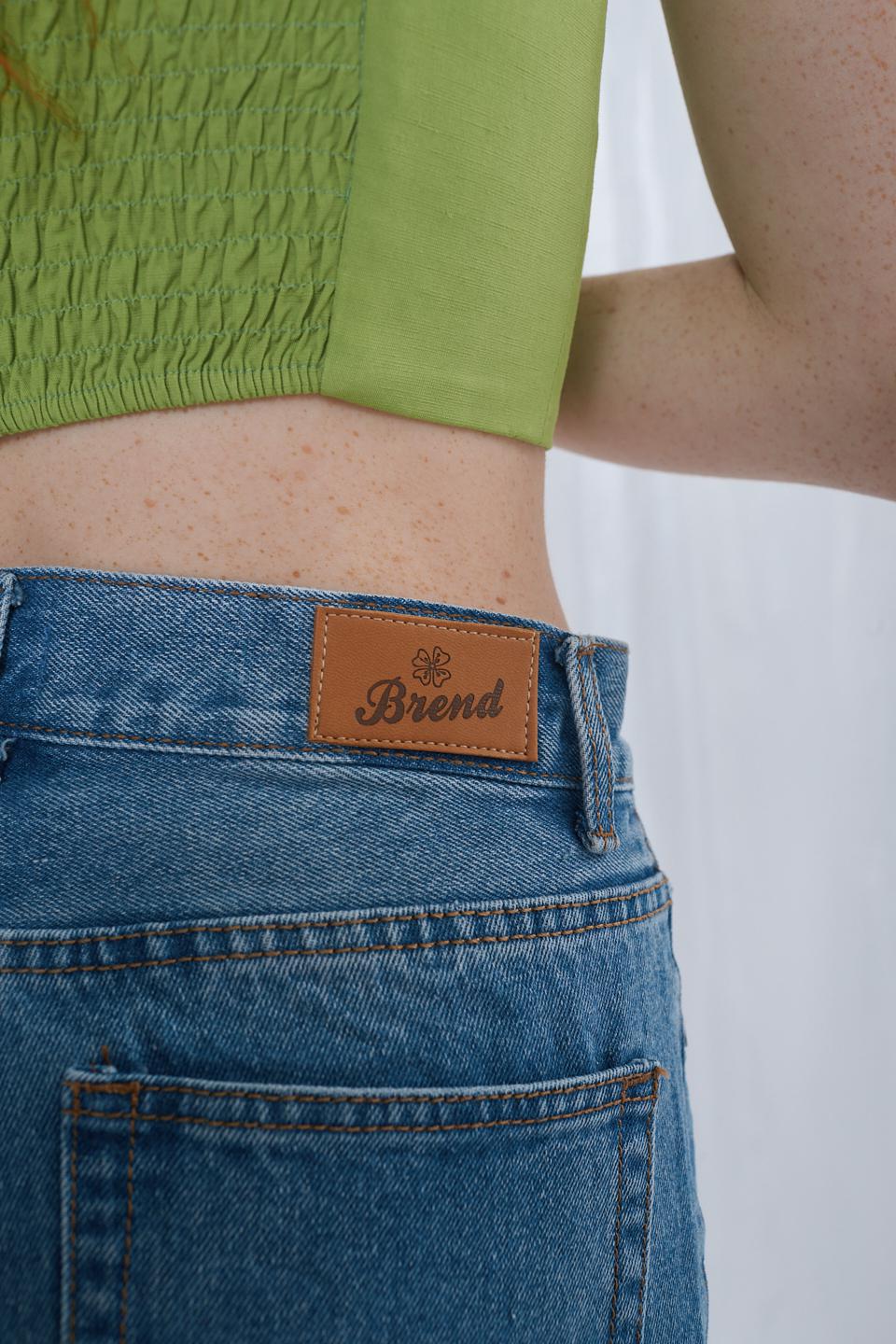 Jeans palazzo con strappi denim - Primavera Estate 2023 | Brend