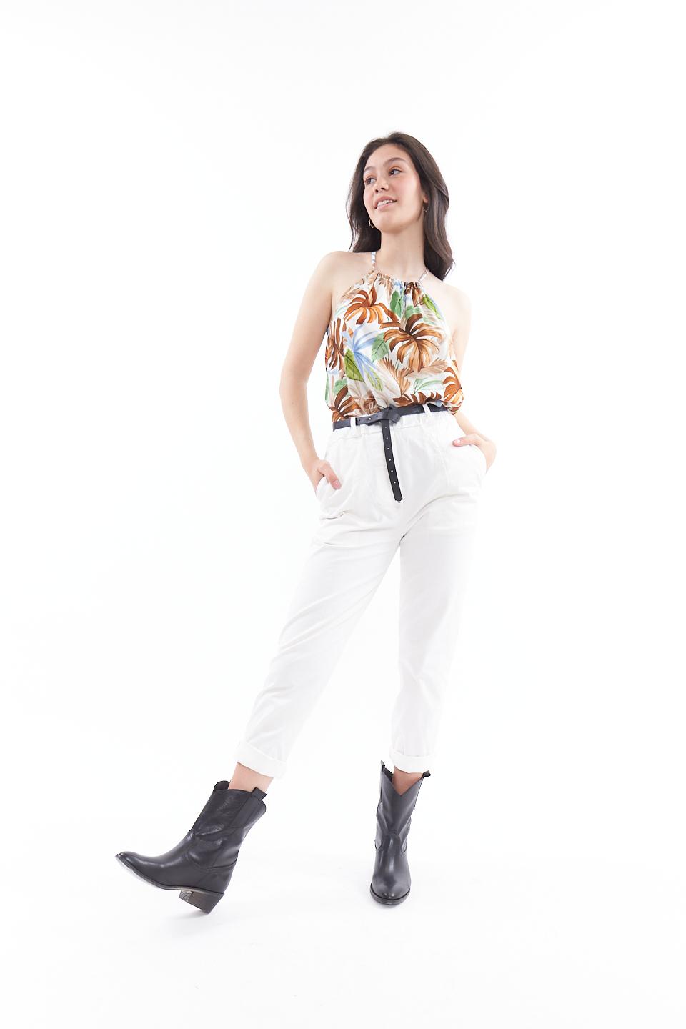 Pantalone elastico in vita latte - Primavera Estate 2023 | Brend